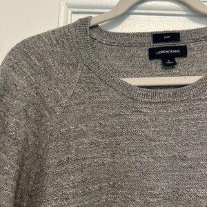 Men’s jcrew heather gray sweater